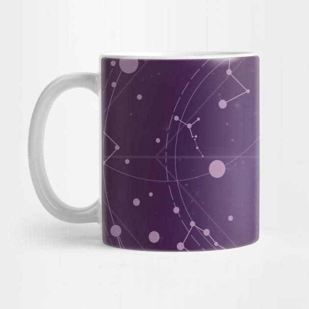 Fake Constellations-Purple by kwardart